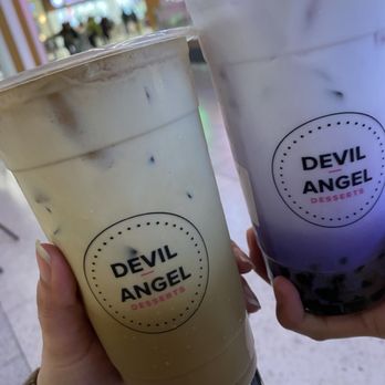 Devil & Angel Desserts - Vietnamese coffee and taro tea - Desserts Near Me - Bakersfield, California