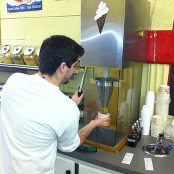 Sweetreats - Andrew @ Sweet Treats working his magic - Ice Cream & Frozen Yogurt Near Me - Marietta, Georgia Sweetreats - Andrew @ Sweet Treats working his magic - Ice Cream & Frozen Yogurt Near Me - Marietta, Georgia