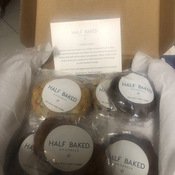 Half Baked Goodness - Unboxing - Desserts Near Me - Cypress, Texas Half Baked Goodness - Unboxing - Desserts Near Me - Cypress, Texas