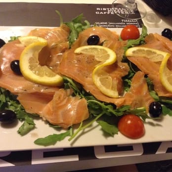 Strega - Smoked Salmon with arugula - Pizza Near Me - Rome, RM