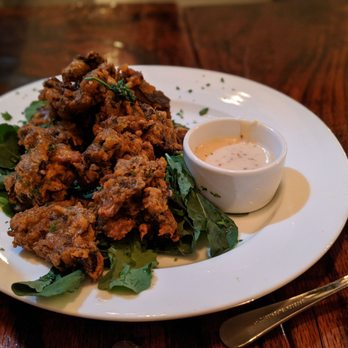 Sanctuary Bistro - Fried mushrooms - Vegan Near Me - Charlotte, North Carolina Sanctuary Bistro - Fried mushrooms - Vegan Near Me - Charlotte, North Carolina