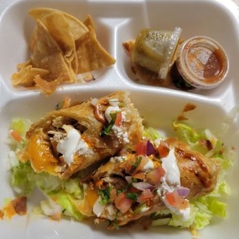 Cilantro Lime - Famous chicken tinga flautas. Couldnt wait, I ate half of them before pic. hahaha - Mexican Near Me - Los Angeles, California Cilantro Lime - Famous chicken tinga flautas. Couldnt wait, I ate half of them before pic. hahaha - Mexican Near Me - Los Angeles, California
