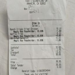 Receipt Receipt