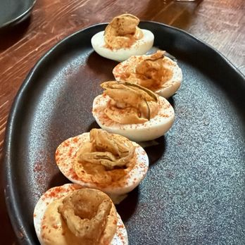 The Degenerate - Deviled eggs - Cocktail Bars Near Me - Charlotte, North Carolina The Degenerate - Deviled eggs - Cocktail Bars Near Me - Charlotte, North Carolina