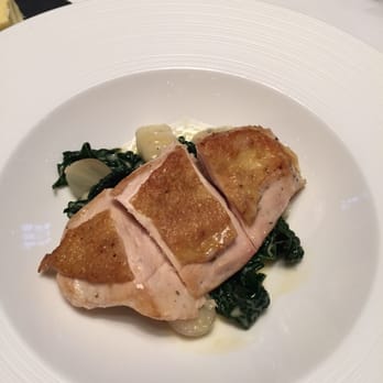 Galvin La Chapelle - Pre fix lunch- chicken w/gnocchi - French Near Me - London, XGL Galvin La Chapelle - Pre fix lunch- chicken w/gnocchi - French Near Me - London, XGL