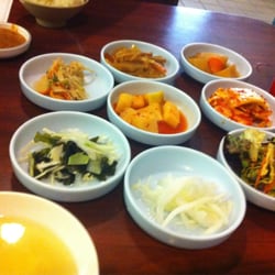 New Korea Garden - Small side dishes