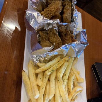Tastebuds Live - Tastebuds wings and fries (lemon pepper & Cajun rub) - American Near Me - Fort Worth, Texas
