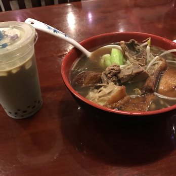 Tai's Asian Bistro - Duck noodle soup + green tea - Asian Fusion Near Me - Madison, Wisconsin