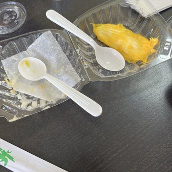 Kao Mun Gai - Mango sticky rice (eaten...) - Thai Near Me - Glendora, California
