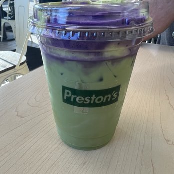 Preston’s Cafe - Iced Ube matcha - Sandwiches Near Me - Plano, Texas Preston’s Cafe - Iced Ube matcha - Sandwiches Near Me - Plano, Texas