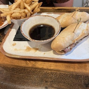Old City Barbeque - Brisket dip sandwich - Barbeque Near Me - Williamsburg, Virginia Old City Barbeque - Brisket dip sandwich - Barbeque Near Me - Williamsburg, Virginia