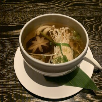 Nobu Chicago - Mushroom Soup - Japanese Near Me - Chicago, Illinois