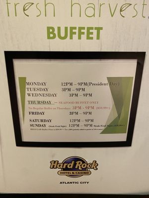 Fresh Harvest Buffet by null