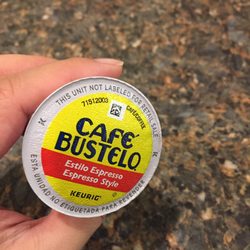 Yasmine Kareem - MD - They serve Cafe Bustelo my fave Cuban coffee