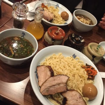 Menya le Nood - Shoyu Kakuni Tsukemen for two at Menya Musashi - Ramen Near Me - Honolulu, Hawaii