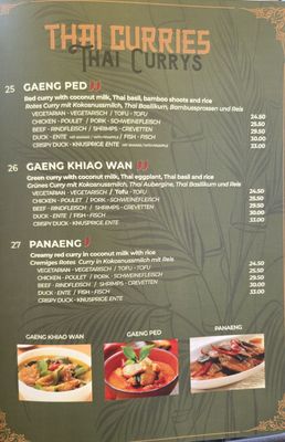 Menu photo 3 Little Thai Matten bei Interlaken, BE Menu photo 3 Little Thai Matten bei Interlaken, BE