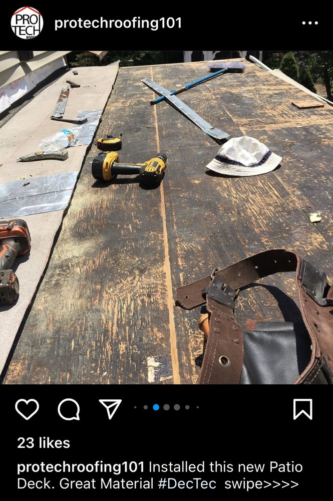 Slide of Protech Roofing