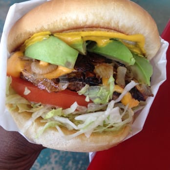 Super Burger - Avocado cheeseburger with grilled onions - Burgers Near Me - Pasadena, California Super Burger - Avocado cheeseburger with grilled onions - Burgers Near Me - Pasadena, California