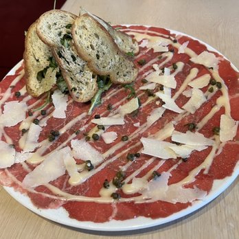 Bottiglia - Beef carpaccio. 5/5 -- so good! Such a unique preparation compared to the other places I've been to. - Italian Near Me - Henderson, Nevada Bottiglia - Beef carpaccio. 5/5 -- so good! Such a unique preparation compared to the other places I've been to. - Italian Near Me - Henderson, Nevada