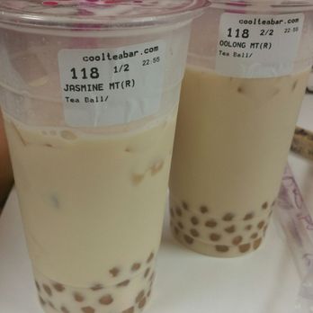 Cool Tea Bar - Not the best boba, but okay if you're craving boba on a late Monday night.  Jasmine Milk Tea with sweet boba was the better one.  3/5 taste - Bubble Tea Near Me - Sacramento, California