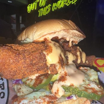 Dave's Hot Chicken - Reaper slider - Chicken Shop Near Me - Los Angeles, California Dave's Hot Chicken - Reaper slider - Chicken Shop Near Me - Los Angeles, California