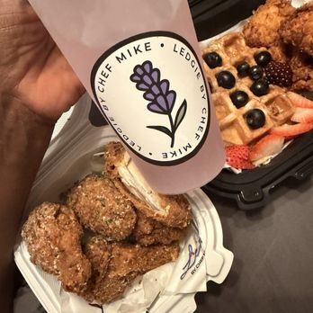 Ledgie By Chef Mike - Lavender Lemonade - Food Trucks Near Me - San Bernardino, California Ledgie By Chef Mike - Lavender Lemonade - Food Trucks Near Me - San Bernardino, California