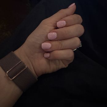 Nail Arts And Spa - Pink with sparkles - Nail Salons Near Me - Avondale, Arizona