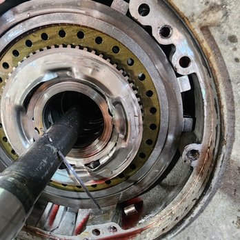 Transmission Shop - Notice the snap ring off. - Auto Repair Near Me - Brooklyn Park, Minnesota Transmission Shop - Notice the snap ring off. - Auto Repair Near Me - Brooklyn Park, Minnesota