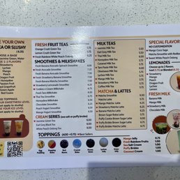 Drink Menu August 2025 Drink Menu August 2025