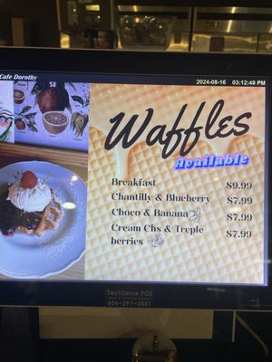Menu photo 1 Cafe Dorothy Coquitlam, BC Menu photo 1 Cafe Dorothy Coquitlam, BC