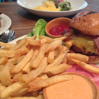 Nopa - Famous burger; add bacon. - New American Near Me - San Francisco, California