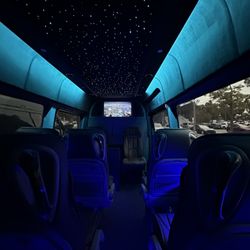 EZ Vans - Lux Executive 9 pax Mercedes Sprinter van