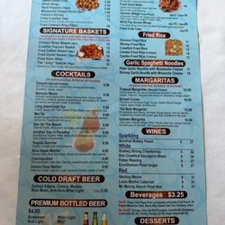 The Saucy Crab - Menu