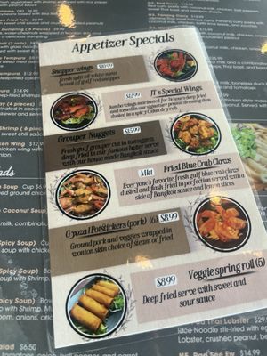 Menu photo 2 Jasmine Thai Restaurant Destin, FL