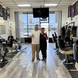 Proper Hair Parlor - Little Albert and dad