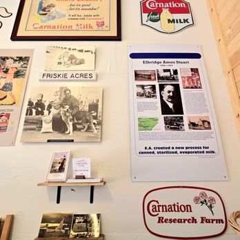 Carnation Farms - The historical signs and their self-publish book - Farms Near Me - Carnation, Washington