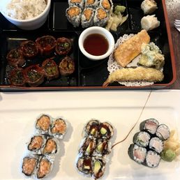 Bento lunch and Lunch special pick 3 rolls Bento lunch and Lunch special pick 3 rolls