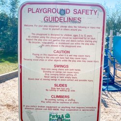 Rock Canyon Park - Playground Guidelines