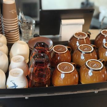 Mandarin Coffee Stand - Barista weaponry lineup - Coffee & Tea Near Me - Pasadena, California