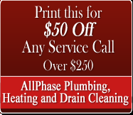 Slide of All Phase Plumbing Heating & Drain Cleaning