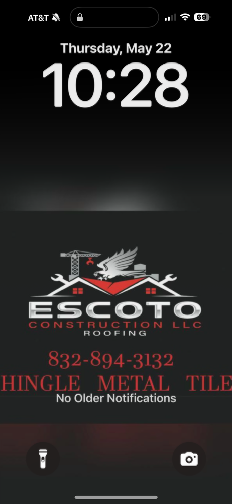 Slide of Escoto Construction