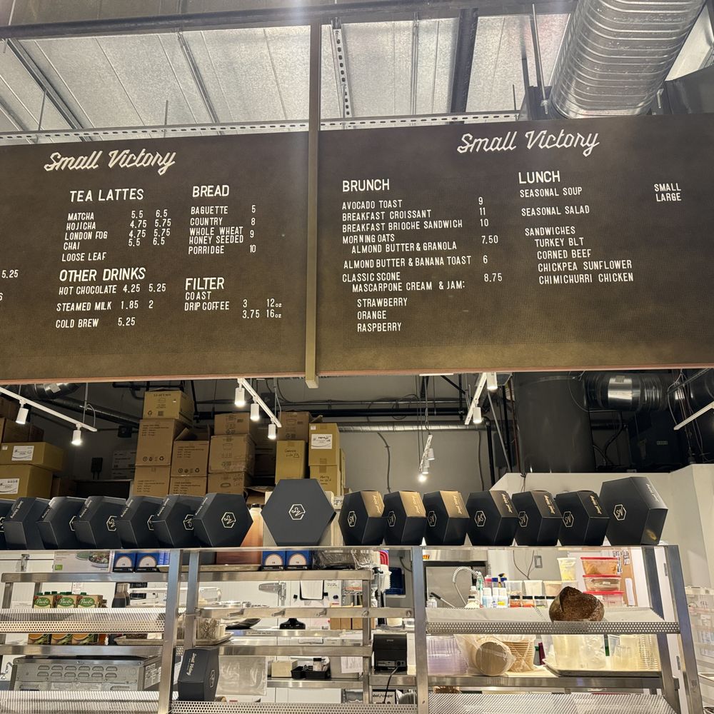 Small Victory Bakery - Menu board~ (April 2024) - Bakeries Near Me - Burnaby, British Columbia Small Victory Bakery - Menu board~ (April 2024) - Bakeries Near Me - Burnaby, British Columbia