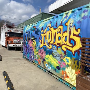 Nomads - I love the art work! - New American Near Me - Fayetteville, Arkansas Nomads - I love the art work! - New American Near Me - Fayetteville, Arkansas