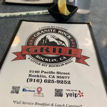 Granite Rock Grille - Breakfast & Brunch Near Me - Rocklin, California Granite Rock Grille - Breakfast & Brunch Near Me - Rocklin, California