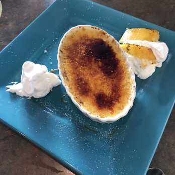 Griffin & Wells Cafe - Mango crème brûlée - Desserts Near Me - Enumclaw, Washington
