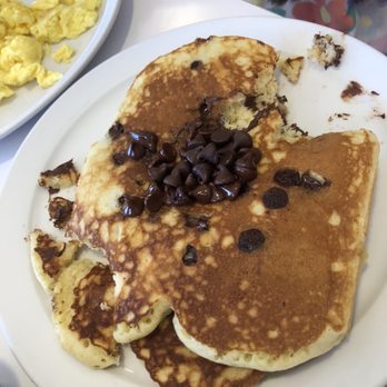 Over Easy - Tavernier - Chocolate chip pancakes - Breakfast & Brunch Near Me - Tavernier, Florida Over Easy - Tavernier - Chocolate chip pancakes - Breakfast & Brunch Near Me - Tavernier, Florida