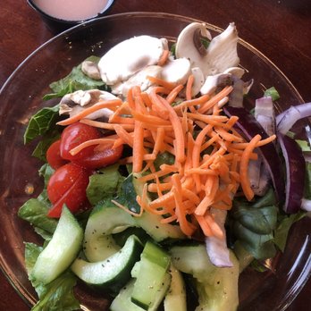 The Red Onion Cafe - Lunch combo garden salad w/ lemon poppyseed. 2 Thumbs up^ - Desserts Near Me - Boone, North Carolina The Red Onion Cafe - Lunch combo garden salad w/ lemon poppyseed. 2 Thumbs up^ - Desserts Near Me - Boone, North Carolina