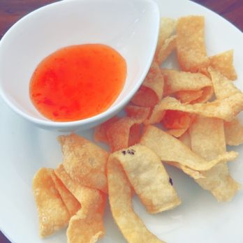 Chopstix Grill - Complimentary Fried wonton skins - Asian Fusion Near Me - beaverton, Oregon