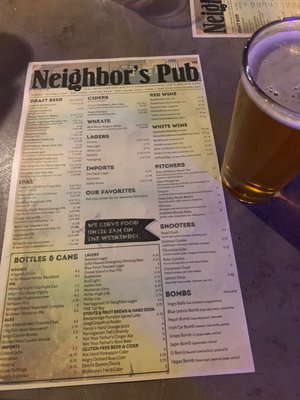 Menu photo 3 Neighbor's Pub Atlanta, GA