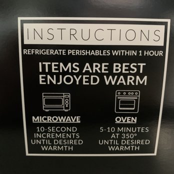 Paderia Bakehouse - warming instructions - Bakeries Near Me - Irvine, California